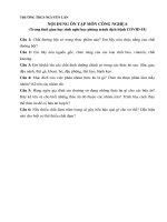 Nội dung ôn tập các môn Khối 6 trong thời gian học sinh nghỉ học để phòng tránh dịch COVID-19