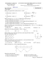Đề thi trung học phổ thông quốc gia 2017 môn Toán – mã đề 109-119 | dethivn.com