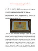 DI TÍCH LỊCH SỬ, VĂN HÓA CẤP QUỐC GIA CHÙA NGỌA VÂN - Tài nguyên - Trung tâm Thông tin - Thư viện điện tử