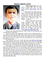 PHAN ĐÌNH GIÓT 