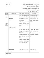 giáo án tuần 19 chủ đề động vật sông trong rừng 2017-2018