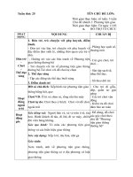 Giáo án phụ tuần 25- Phương tiện giao thông đường bộ- 2018-2019