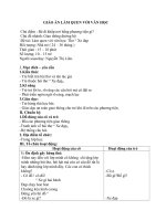 Giáo án văn học: Thơ Xe đạp