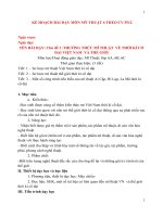 Giáo án mĩ thuật 6 kì 1 soạn 5 hoạt động cv 5512 mới (soạn theo chủ đề) mới nhất