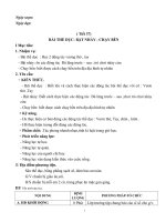 Giáo án môn giáo dục thể chất lớp 7 kì 2 soạn 5 hoạt động mới nhất