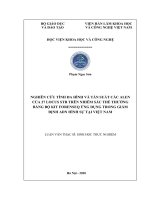 (Luận văn thạc sĩ) - Nghiên cứu tính đa hình và tần suất các alen của 27 locus STR trên nhiễm sắc thể thường bằng bộ kit ForenSeq ứng dụng trong giám định ADN hình sự tại Việt Nam