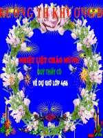 Bài giảng điện tử lớp 4