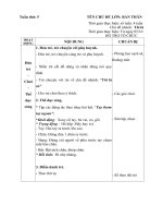 Giáo án phụ tuần 5- Tôi là ai