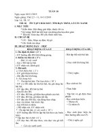 Giáo án âm nhạc tuần 10