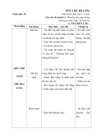Giaó án tuân 28- Phương tiện giao thông đường bộ- 2017-2018