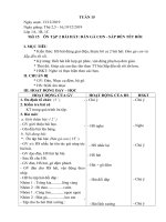 Giáo án âm nhạc tuần 15