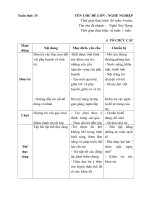 Tuần 15 ( Tuần chính ) chủ đề: Nghề nghiệp.