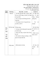 Giáo án tuần 10;chủ đề lớn: Các cô các bác trong trường mầm non; Chủ đề nhánh: Ngày hội của cô giáo