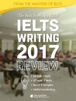IELTS WRITING REVIEW 2017