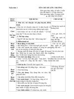 giáo án tuần 1 ( tuần phụ) lễ hội mùa thu năm học 2019 -2020