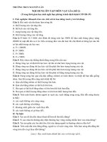 Nội dung ôn tập các môn Khối 6 (Số 2) trong thời gian học sinh nghỉ học để phòng tránh dịch COVID-19