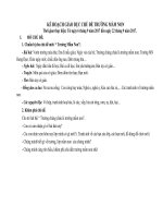 ke hoach chu de trường mầm non