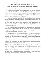 Nội dung ôn tập các môn Khối 8 (Số 2) trong thời gian học sinh nghỉ học để phòng tránh dịch COVID-19