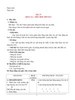 Giáo án môn giáo dục thể chất lớp 8 kì 2 soạn 5 hoạt động mới nhất