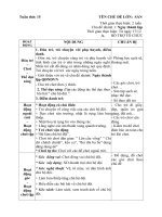 giao an tuan 15: ( tuan phu) ngay thanh lap quan doi nhan dan viet nam - nam hoc 2018 -2019