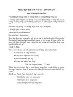 Phiếu học tập số 1 môn Văn 8A - Tuần 7 - Nghỉ dịch Covid 19