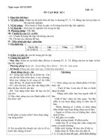 Bài soạn sinh học 6 tuần 17