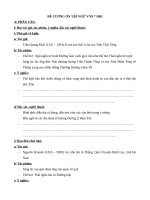 Đề cương ôn tập Ngữ văn 7 hk 1 có đáp án