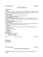 Anh 7 thí điểm - tuần 18