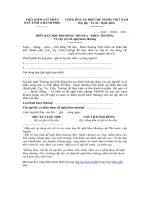 Mẫu biên bản họp hội đồng thi đua khen thưởng của Viện kiểm sát