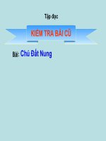TV 4 - Tuần 14 TD Chu dat nung tiep theo