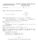 Đề thi HSG Toán 10 cấp trường năm 2020 – 2021 trường THPT Nguyễn Huệ – Quảng Nam