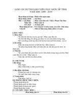 Âm nhạc: Mùa xuân đến rồi - Mầm non - Trung tâm Thông tin - Thư viện điện tử