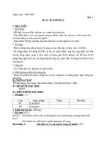 Bài soạn sinh 8 tuần 1