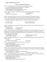 Bài tập ôn tập môn GDCD lớp 12 tuần năm nghỉ phòng dịch Covid-19 (Từ 06.4.2020 đến 12.4.2020)