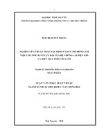 Nghiên cứu thuật toán xác định và duy trì điểm làm việc có công suất cực đại của hệ thống lai điện gió và điện mặt trời nối lưới