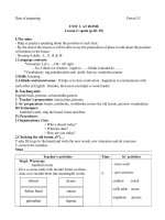 TA 8- TIẾT 13- UNIT 3- LESSON 2- 2019- 2020