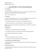 KẾ HOẠCH ÔN TẬP VÀ TỰ LUYỆN MÔN LÝ 8 tuần 28- Hùng