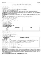 Công nghệ 6 tuần 20