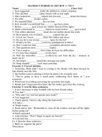 review unit 910  thcs cao bá quát