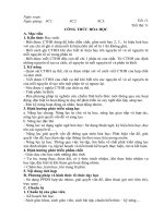 CÔNG THỨC HÓA HỌC