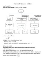 Nội dung ôn tập hóa 8