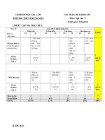 Đề thi thử vào 10 môn Văn năm 2020 Trường THCS Trung Mầu