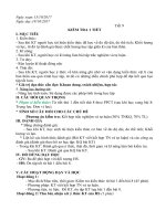 bài kiểm tra tiết 9 kiểm tra 1 tiết vật lý 6