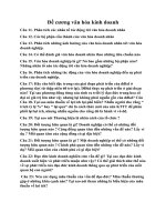 Đề cương văn hóa kinh doanh có đáp án trường sư phạm kỹ thuật Hưng Yên