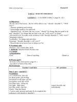 Anh 6 mới - tuần 15