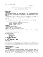 Bài soạn sinh học 9 tuần 17