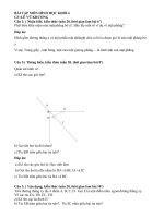 Ôn tập Hình học 6 tuần 20, 21, 22, 23