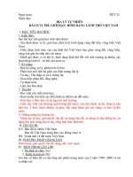 ĐỊA LÝ TỰ NHIÊN BÀI 23 :VỊ TRÍ- GIỚI HẠN- HÌNH DẠNG LÃNH THỔ VIỆT NAM