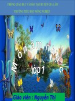 Bài giảng môn Âm nhạc lớp 1, tuần 10