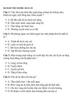 Tài liệu tự học môn Sinhhọc khối 8 tuần 37